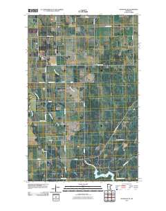 Wannaska NE 2010 topographic map thumbnail