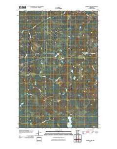 Sherry Lake 2010 topographic map thumbnail