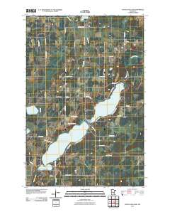 South Long Lake 2010 topographic map thumbnail