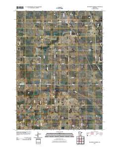 Blooming Prairie 2010 topographic map thumbnail
