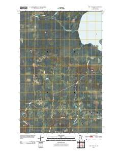 Nett Lake SW 2010 topographic map thumbnail