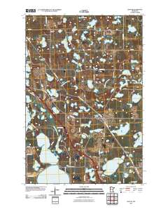Dalton 2010 topographic map thumbnail
