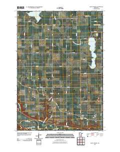 Saint George 2010 topographic map thumbnail