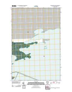 Pigeon Point OE NE 2011 topographic map thumbnail