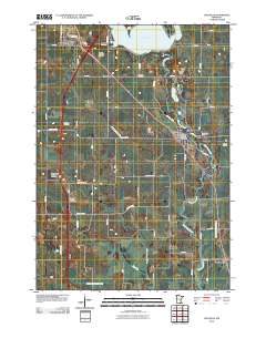 Glenville 2010 topographic map thumbnail
