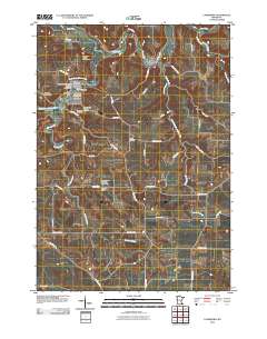 Lanesboro 2010 topographic map thumbnail