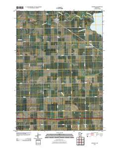 Okabena 2010 topographic map thumbnail