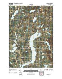 Sauk Lake 2010 topographic map thumbnail