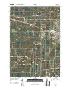 Waseca 2010 topographic map thumbnail