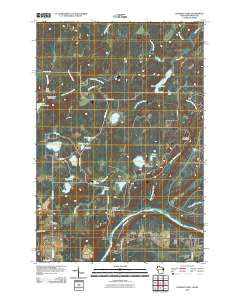 Danbury West 2010 topographic map thumbnail