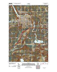 Cloquet 2010 topographic map thumbnail