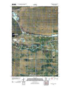 Badger NW 2010 topographic map thumbnail