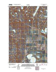 Big Rush Lake 2011 topographic map thumbnail