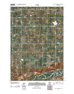 Belle Plaine North 2010 topographic map thumbnail