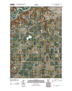Belle Plaine South 2010 topographic map thumbnail