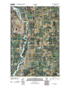 Belle Prairie 2010 topographic map thumbnail