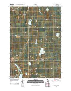 Bingham Lake 2010 topographic map thumbnail
