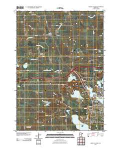 Albert Lea West 2010 topographic map thumbnail