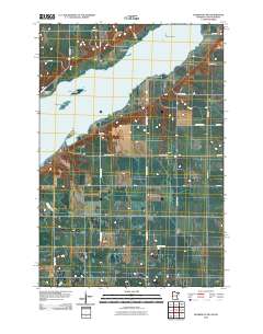 Beardsley NW 2010 topographic map thumbnail