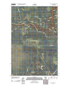 Big Falls NW 2010 topographic map thumbnail
