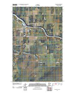 Baudette 2010 topographic map thumbnail