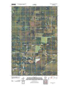 Baudette SE 2010 topographic map thumbnail