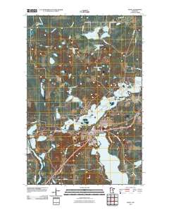 Bovey 2010 topographic map thumbnail