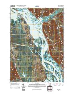Alma 2011 topographic map thumbnail
