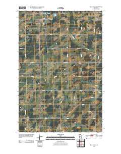 Blue Grass 2010 topographic map thumbnail