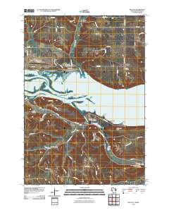 Bay City 2010 topographic map thumbnail