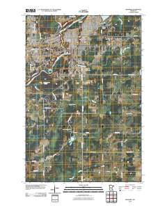Brainerd 2010 topographic map thumbnail