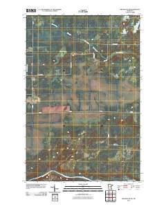 Brookston NW 2010 topographic map thumbnail
