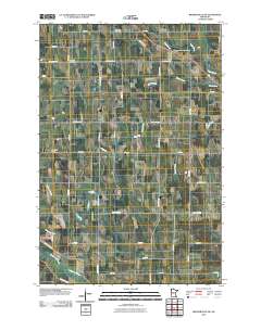 Browerville SW 2010 topographic map thumbnail