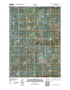 Buffalo Center NE 2010 topographic map thumbnail