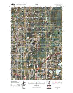 Circle Pines 2010 topographic map thumbnail