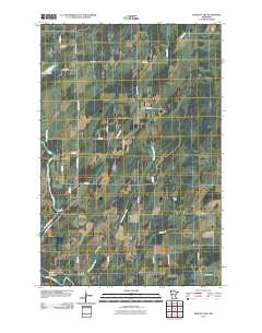 Burgen Lake 2010 topographic map thumbnail