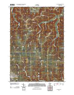 Caledonia 2010 topographic map thumbnail