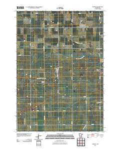 Comfrey 2010 topographic map thumbnail