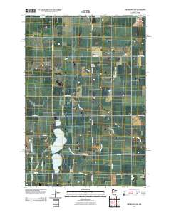 Dry Wood Lake 2010 topographic map thumbnail