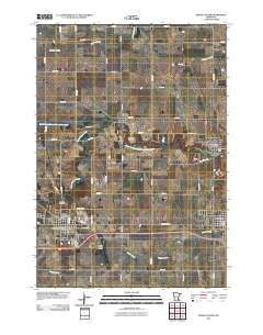Dodge Center 2010 topographic map thumbnail