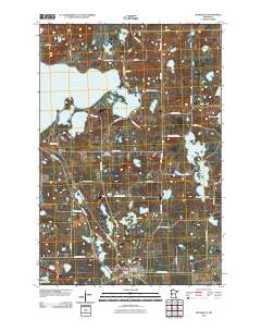 Evansville 2010 topographic map thumbnail