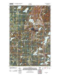 Eveleth 2010 topographic map thumbnail