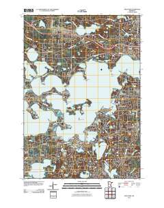 Excelsior 2010 topographic map thumbnail
