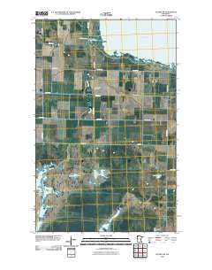 Gatzke NW 2010 topographic map thumbnail