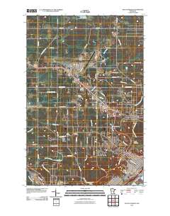 Duluth Heights 2010 topographic map thumbnail