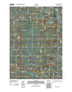 Fertile NE 2010 topographic map thumbnail