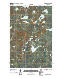 Floodwood Lake 2010 topographic map thumbnail