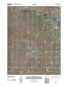 Aroya 2010 topographic map thumbnail
