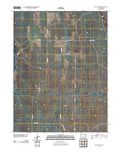 Beuck Draw 2010 topographic map thumbnail
