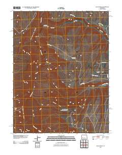 Black Ridge 2010 topographic map thumbnail